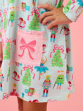 Load image into Gallery viewer, Knit A Line Dress- Nutcracker Wishes

