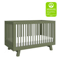 Load image into Gallery viewer, Babyletto Olive Hudson 3-in-1 Convertible Crib
