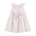 Load image into Gallery viewer, Pink Petal  Collared Smocked Dress
