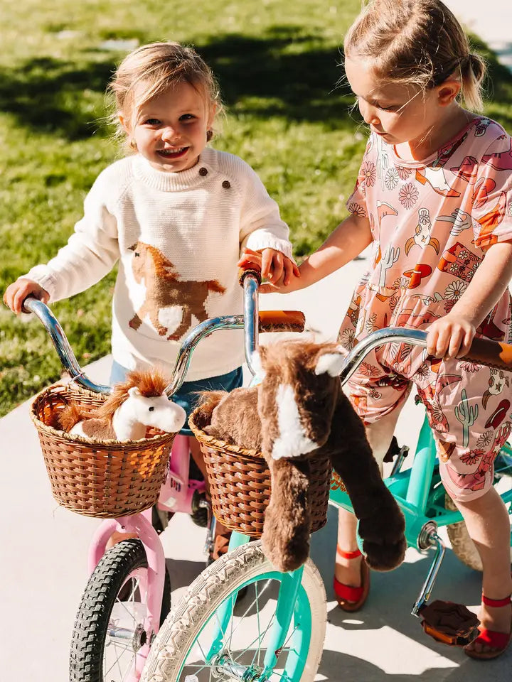 Cream Gwenny Horse Sweater