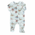 Load image into Gallery viewer, Little Duckling Zipper Footie
