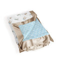 Load image into Gallery viewer, Reversible Baby Blanket Howdy Partner Blue

