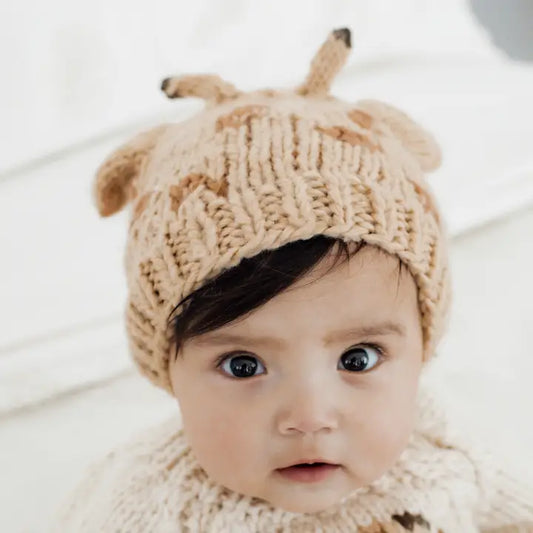 Giraffe Beanie Hat For Baby & Kids