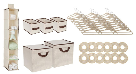 Delta Children 48 Piece Nursery Storage Set