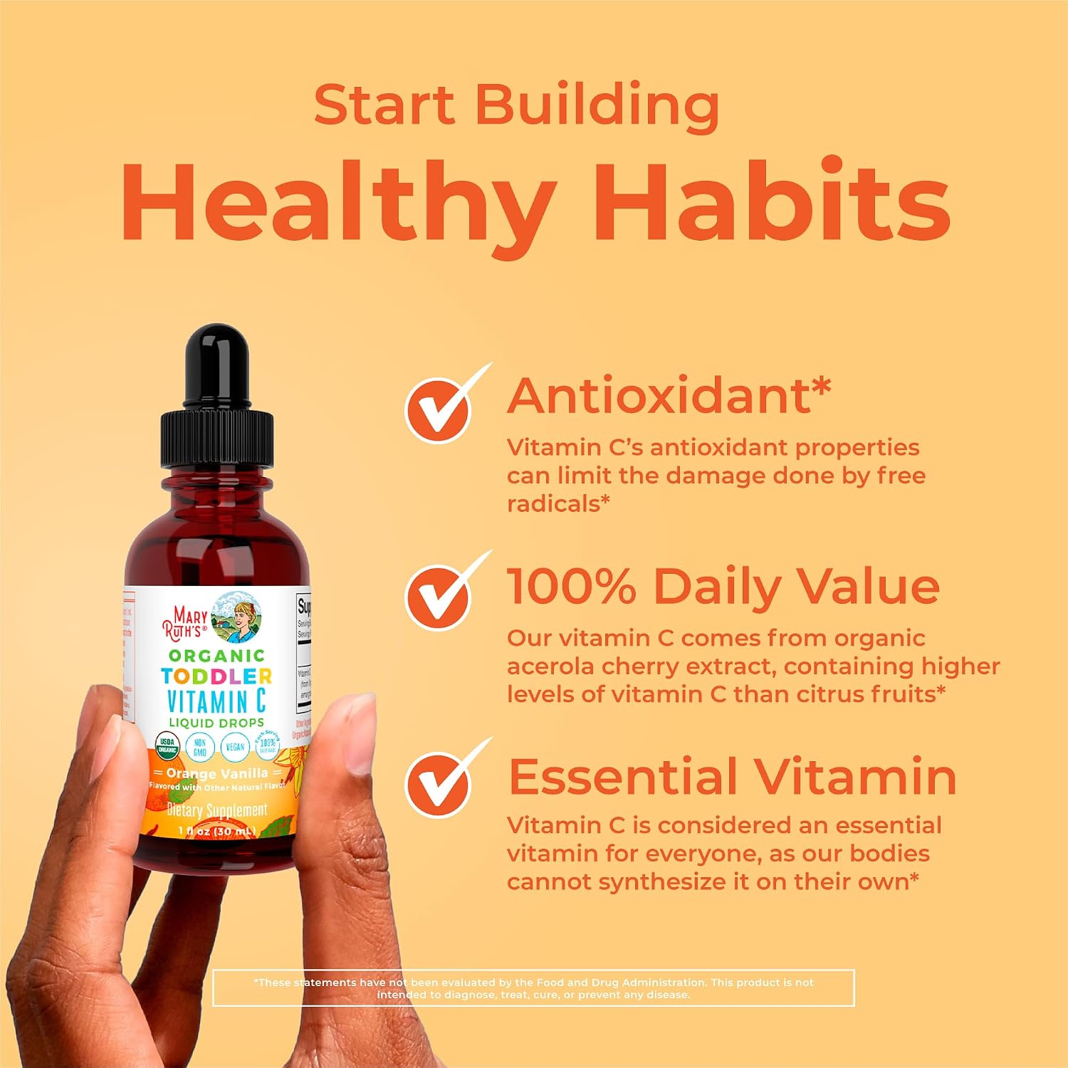 Mary Ruth's Organic Toddler Vitamin C Drops