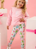 Load image into Gallery viewer, Nutcracker Wishes Ruffle Leggings
