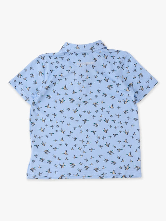 Mallard Skies Short Sleeve Performance Polo