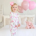 Load image into Gallery viewer, Pink Party Time Two Piece Pajama Set
