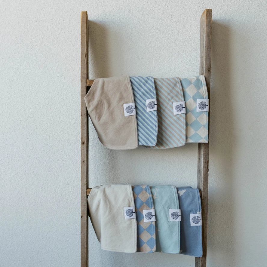Cloud Bandana Bib Set 8pk