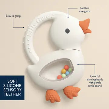 Bitzy Shake- Silicone Teether with Rattle
