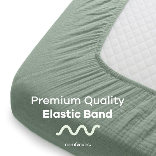 Muslin Fitted Crib Sheet
