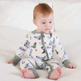 Load image into Gallery viewer, Blue Boot Scootin' Convertible Zip Romper
