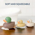 Load image into Gallery viewer, Itzy Ducky Family- Mallard Bath Toy Set
