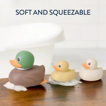 Itzy Ducky Family- Mallard Bath Toy Set