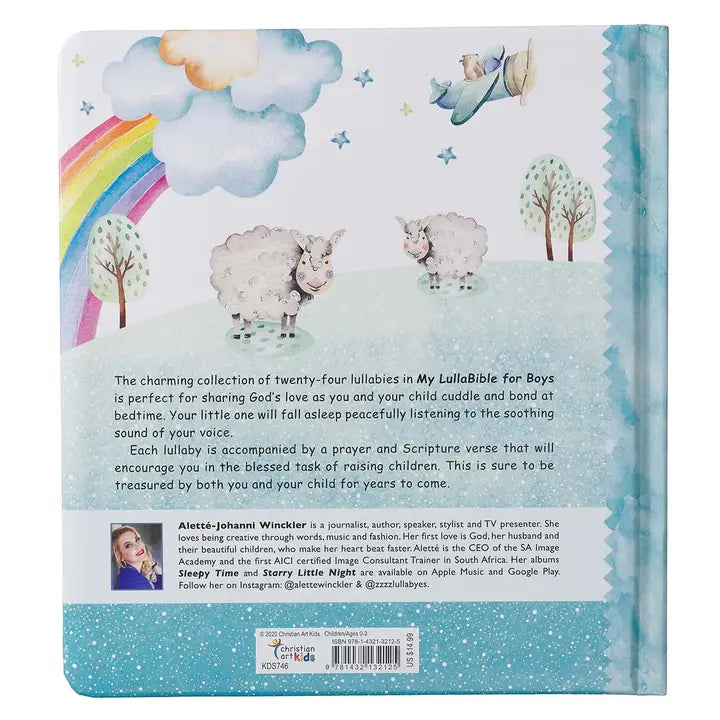 My LullaBible For Boys Hardcover Board Book