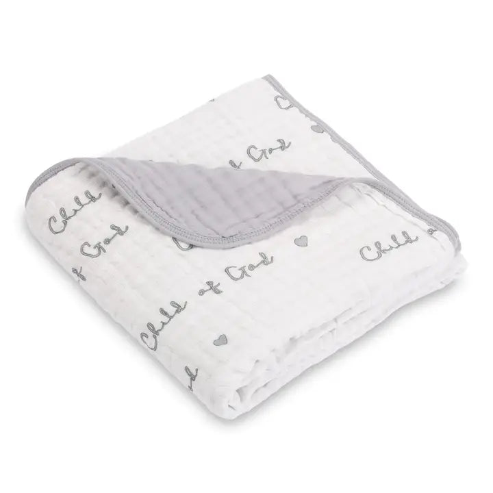 Child Of God Baby Muslin Quilt