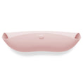 Load image into Gallery viewer, Silicone Baby Roll Up & Stay Closed Pink Bib
