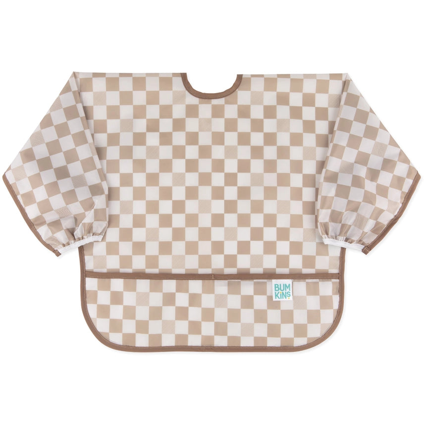 Sleeved Bib- Checkered