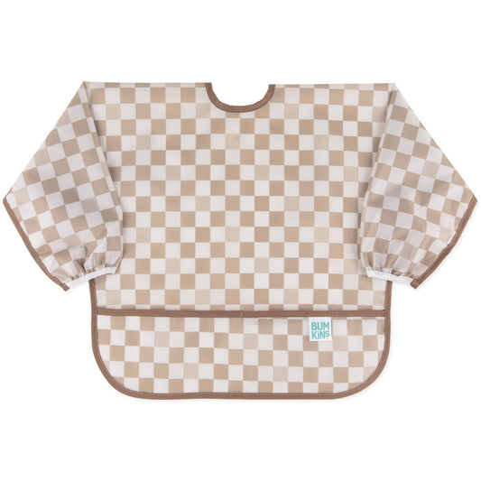 Sleeved Bib- Checkered