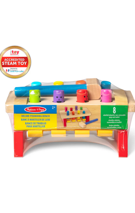 Deluxe Pounding Bench By Melissa & Doug