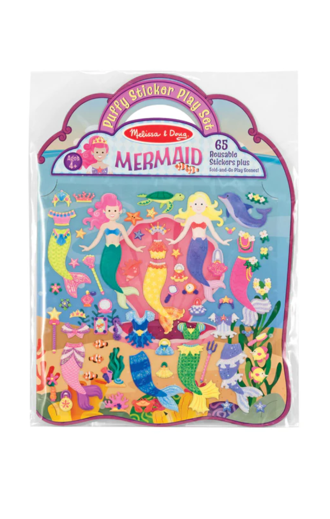 Puffy Sticker Play Set - Mermaid By Melissa & Doug