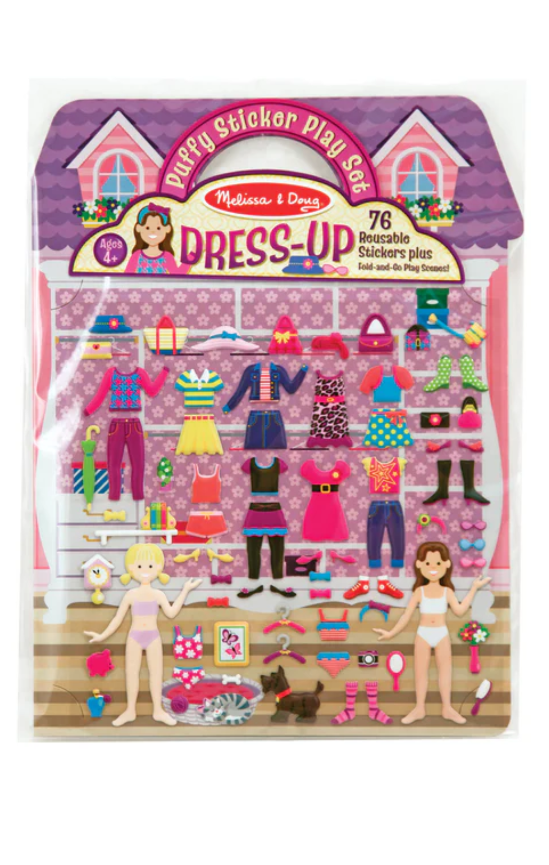 Puffy Sticker - Dress Up By Melissa & Doug