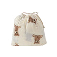 Load image into Gallery viewer, Cotton Crib Fitted Sheet – Teddy Bear
