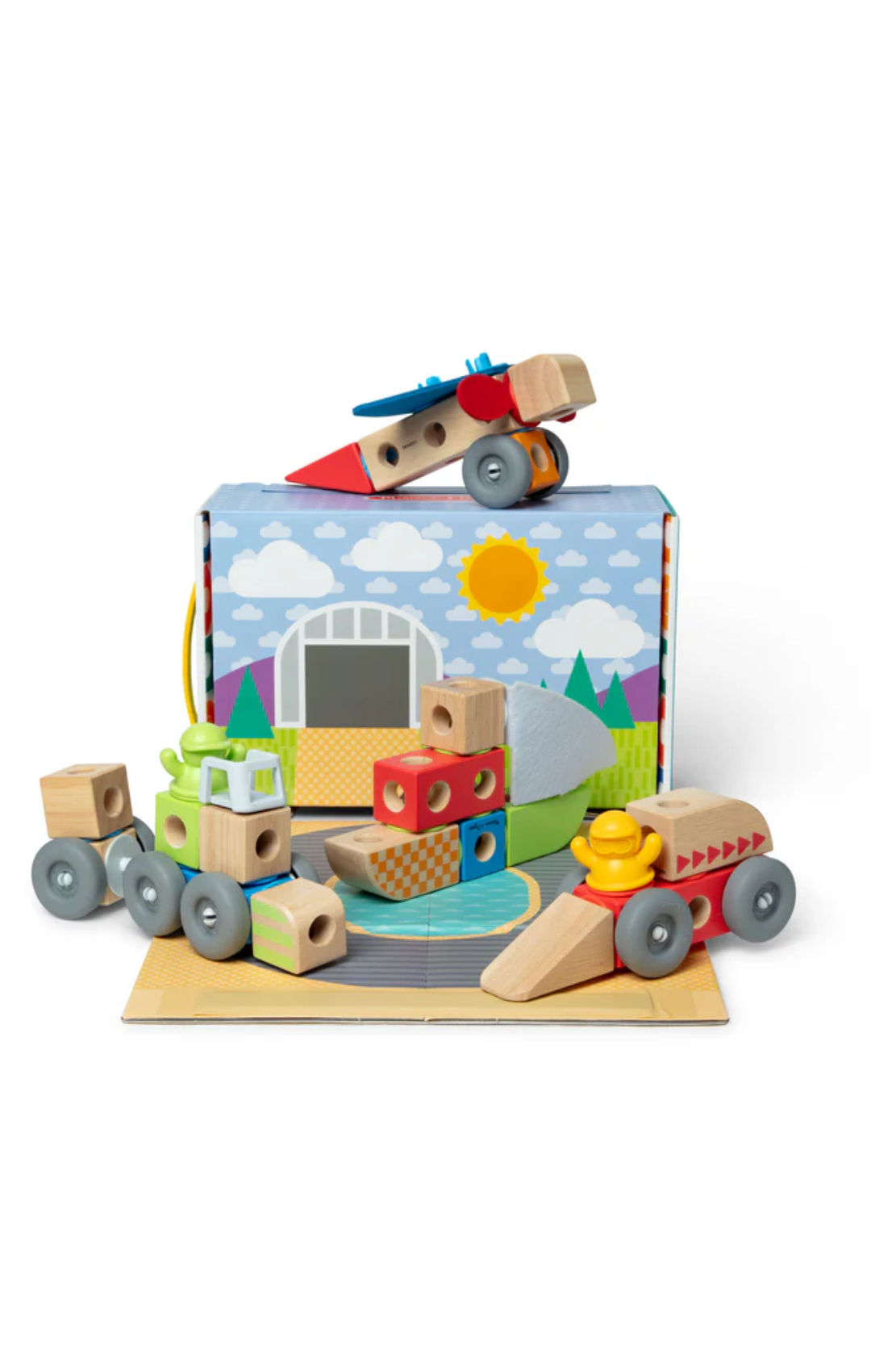 Blockables Vehicles Play Set By Melissa & Doug