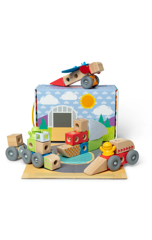 Blockables Vehicles Play Set By Melissa & Doug