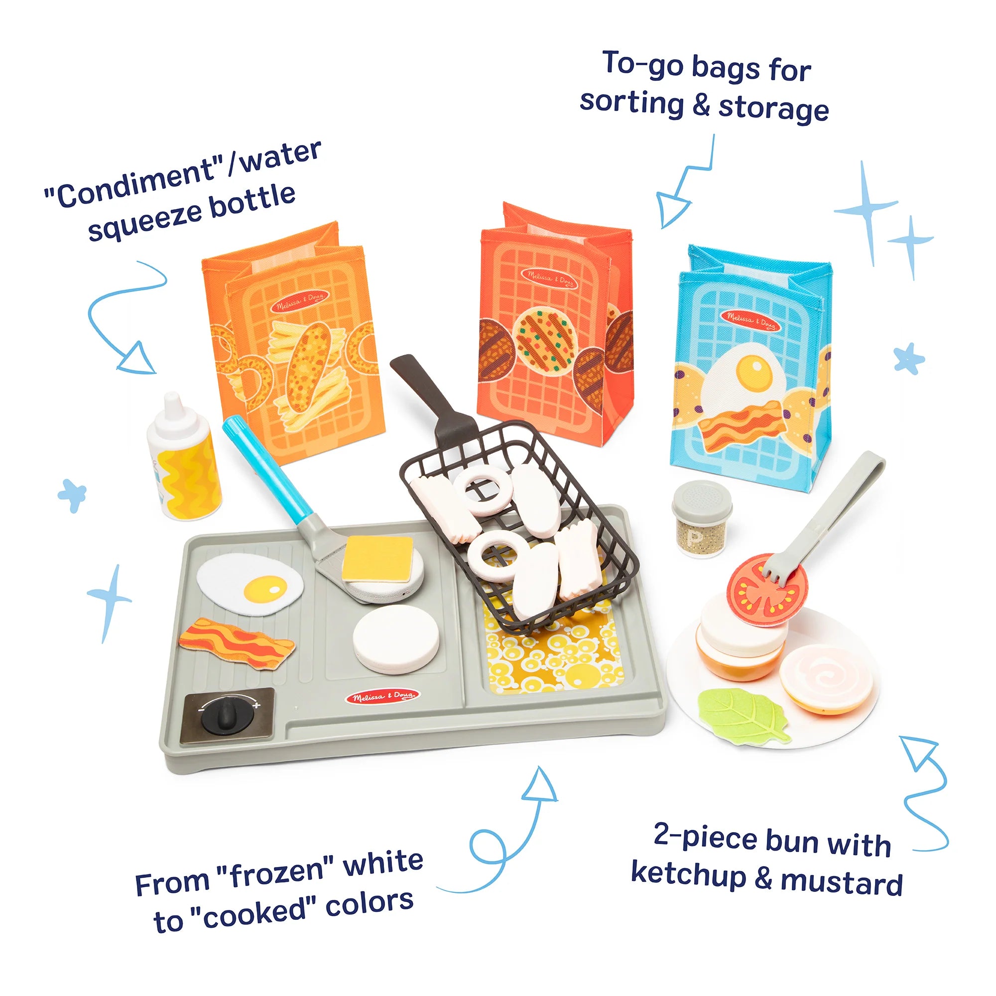 Flip and Fry Grill Play Set