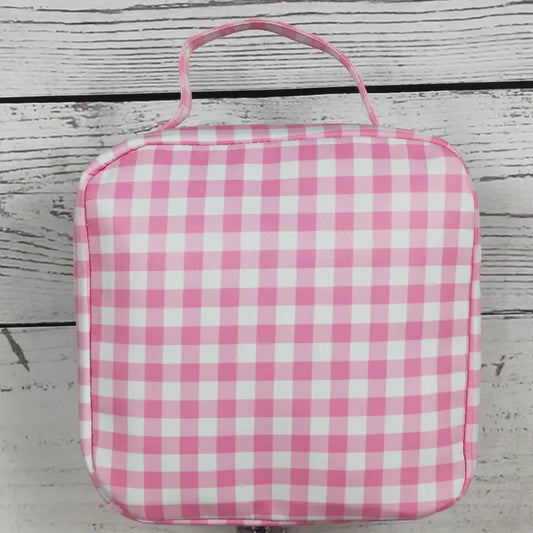 Plaid Ruffle Baby Girls Lunchbox