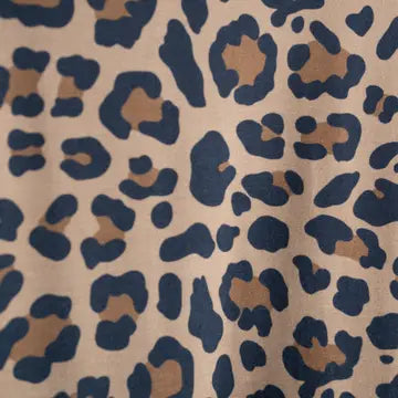 Leopard Bamboo Zip Pajamas