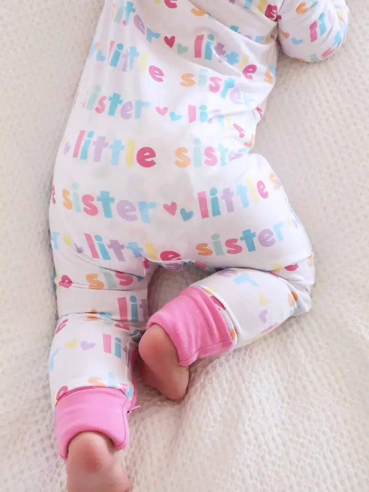 Little Sister Convertible Zip Romper