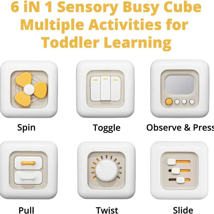 Fine Motor Activity Cube