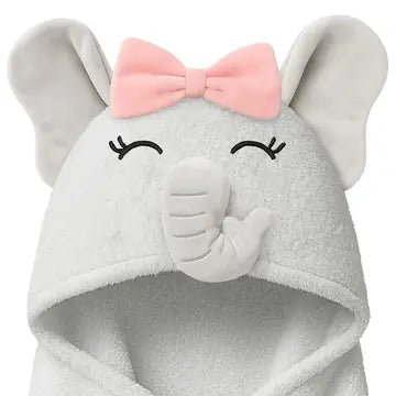 PlayPals Hooded Baby Bath Towels for Newborn