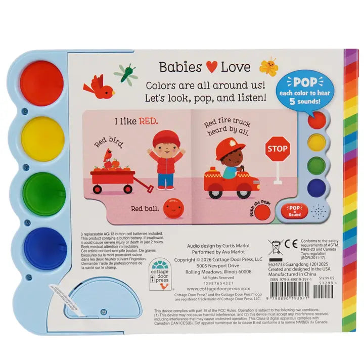 Babies Love Colors (Pop-A-Sound)
