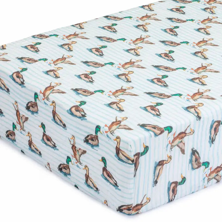 Down By The Pond  Crib Sheet