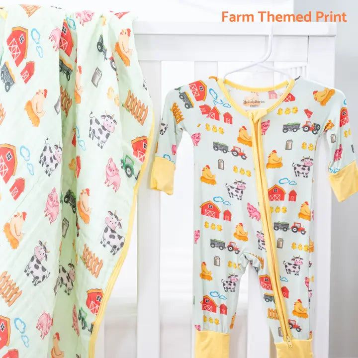 Little Barnyard Bamboo Convertible Sleeper
