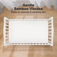 Load image into Gallery viewer, 2-Pack Ecru Isla Fitted Crib Sheet
