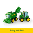 Load image into Gallery viewer, John Deere Farmin Friends Kids Toy Set (2 Pack)
