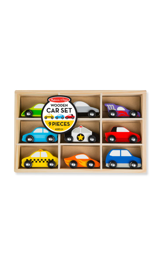 Wooden Car Set By Melissa & Doug