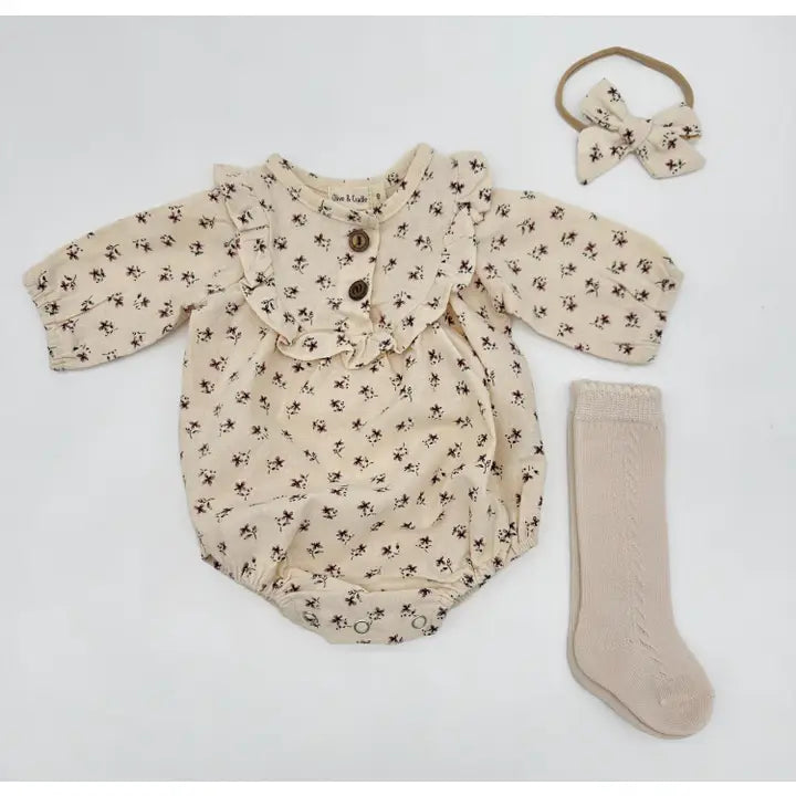 Claudia Floral Romper