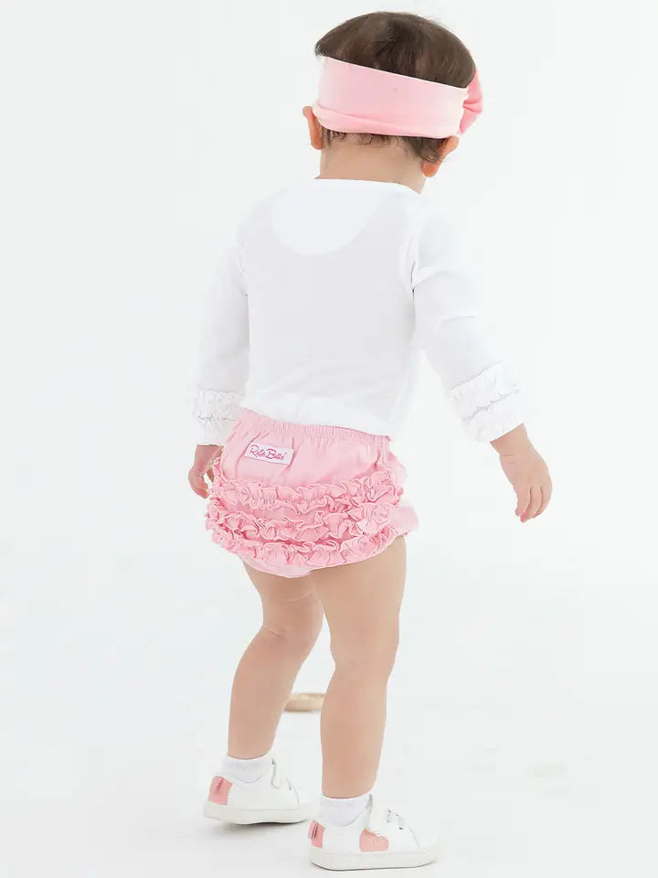 Baby Girls Knit  RuffleButt Bloomer