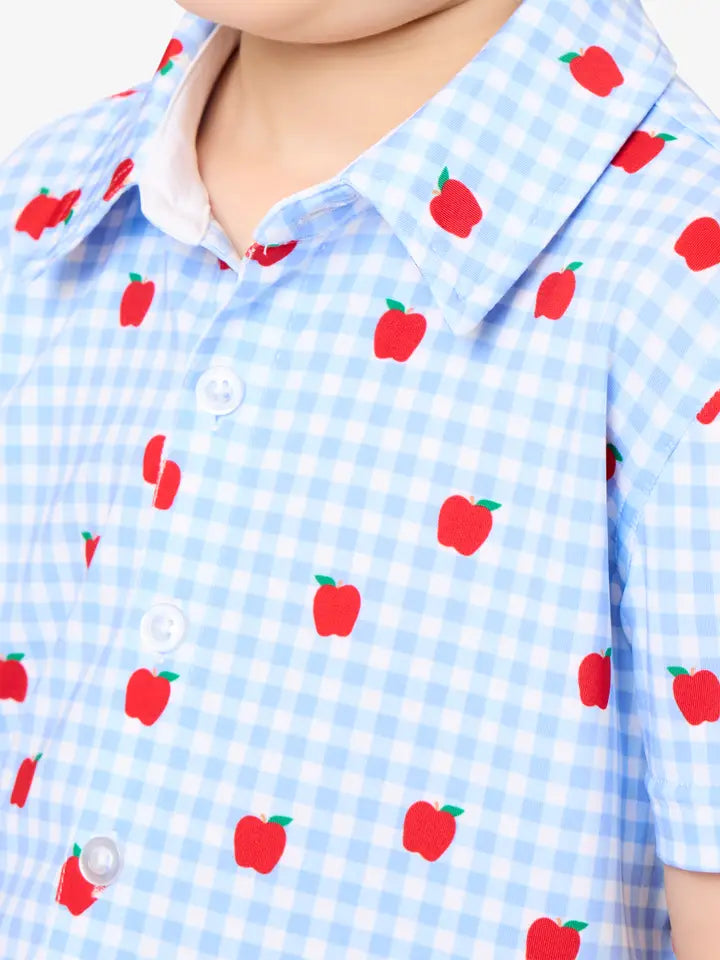 Apple Orchard Performance Button Down