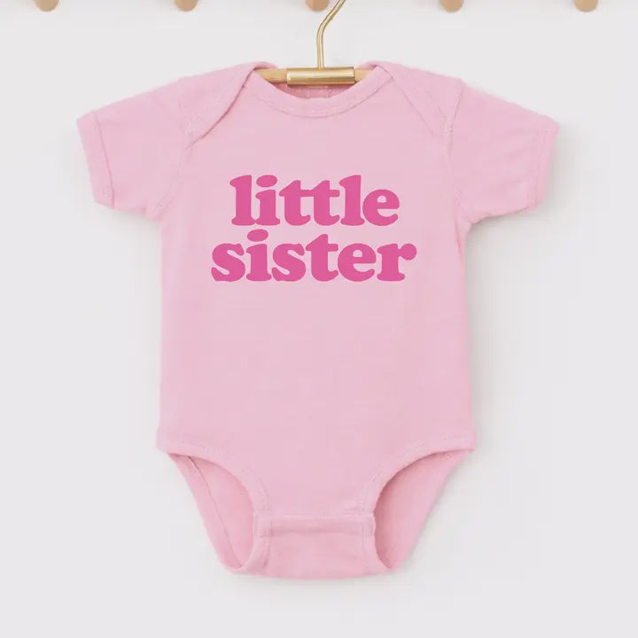 Little Sister Baby Onesie