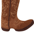 Load image into Gallery viewer, Brown Cowboy Boot Hook Pillow
