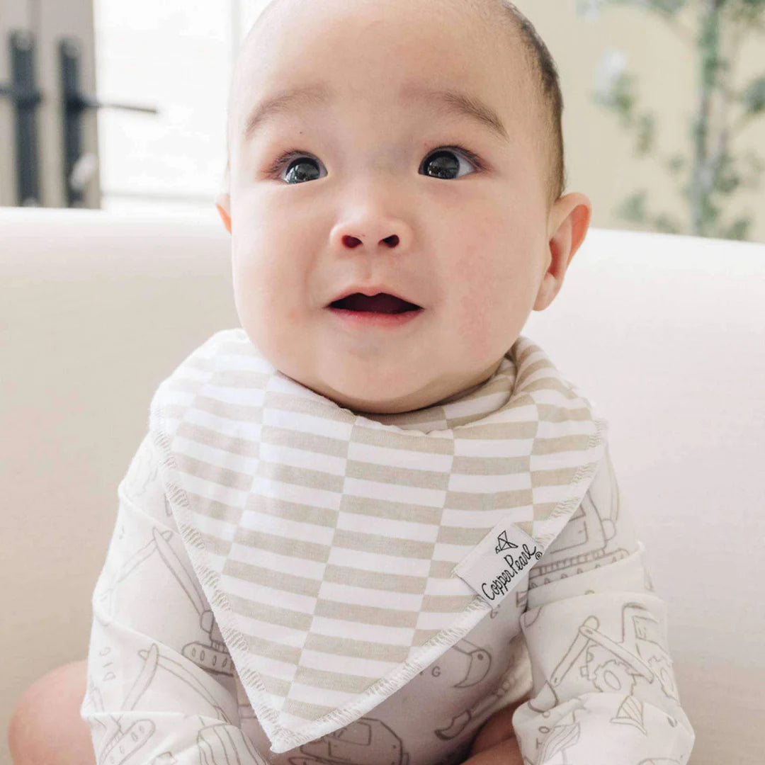 Copper Pearl Gage 4 Pack Bandana Bibs