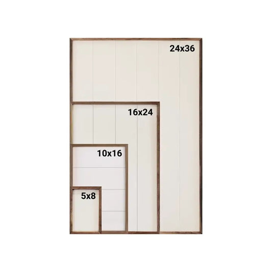 Boots With Flowers Framed Wooden Art 16x24