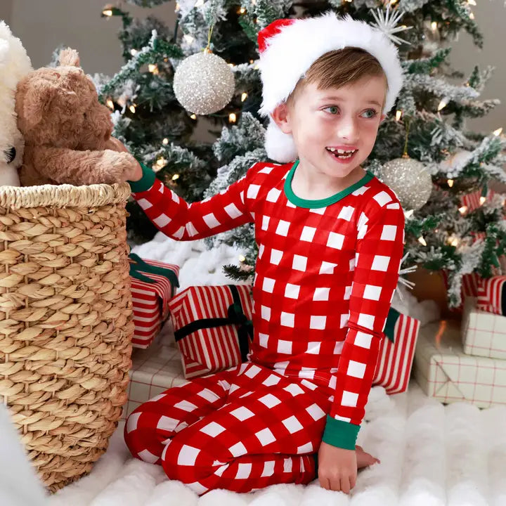 Christmas Bamboo Two Piece Pajama Set