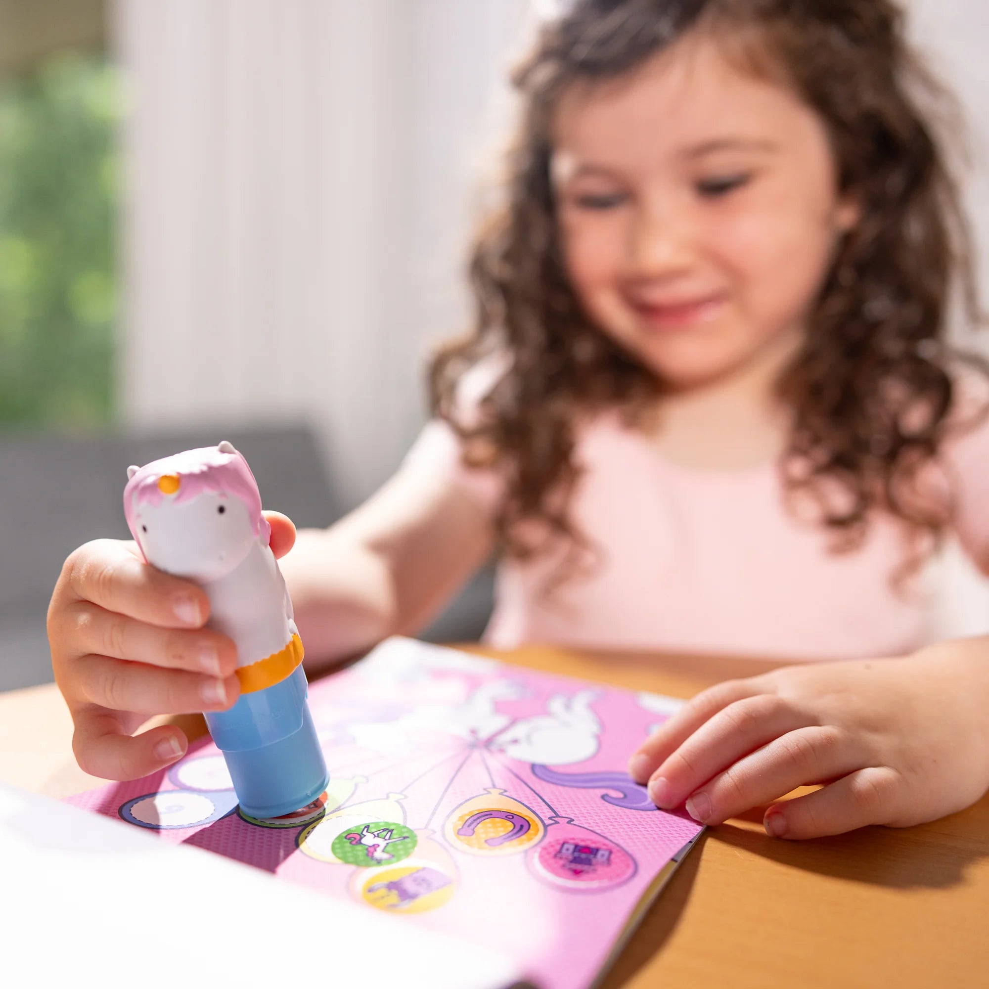 Sticker WOW- Activity pad- Unicorn
